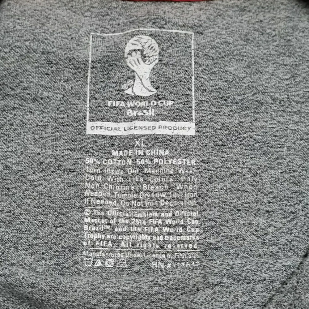 FIFA World Cup Brasil Mexico men's size XL - Picture 3 of 5